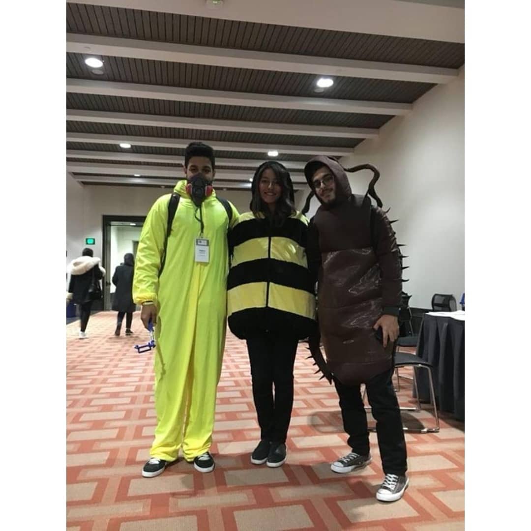 iGEMteamAMU's tweet photo. Our team is all over the hynes convention center introducing heisenbug to the world.
#iGEM2018Jamboree Day 2, what do you have in store?
P. S: Zone 2 poster 128
#iGEM2018 #TheBostonExperience #GiantJamboree #BreakingBugs https://t.co/wDp7TKwwAx