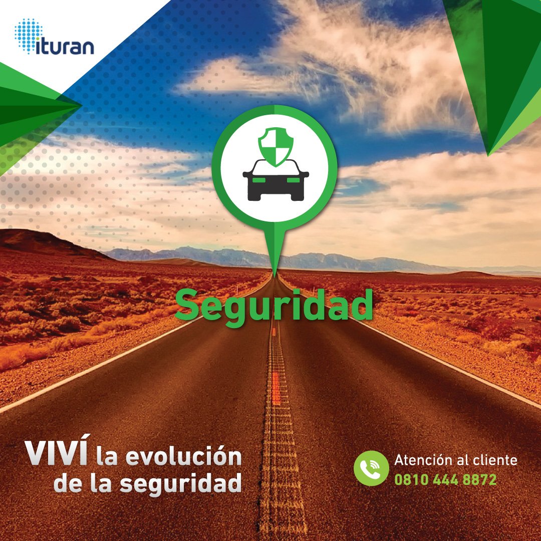 IturanAR's tweet photo. Llega el fin de semana y tu hijo va a usar el auto, tené la Seguridad de saber por dónde anda y como conduce. Recibí alertas en tu celular y ante una Emergencia, sabes que vamos a estar ahí. Para saber más del servicio podes llamar al 08104448872 Viví la evolución de la seguridad https://t.co/8jV2ipowDI
