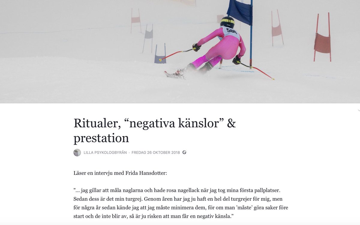 CRAndreasK's tweet photo. Kort om ritualer, ”negativa känslor” &amp; prestation

och hur #lillapsykologbyrån jobbar med det

https://t.co/Aiwx4ESPKR

#idrott #prestation #idrottspsykologi #utveckling #förändring #underprestation #sport #act #pratabeteende #performance https://t.co/zizGtO79dn