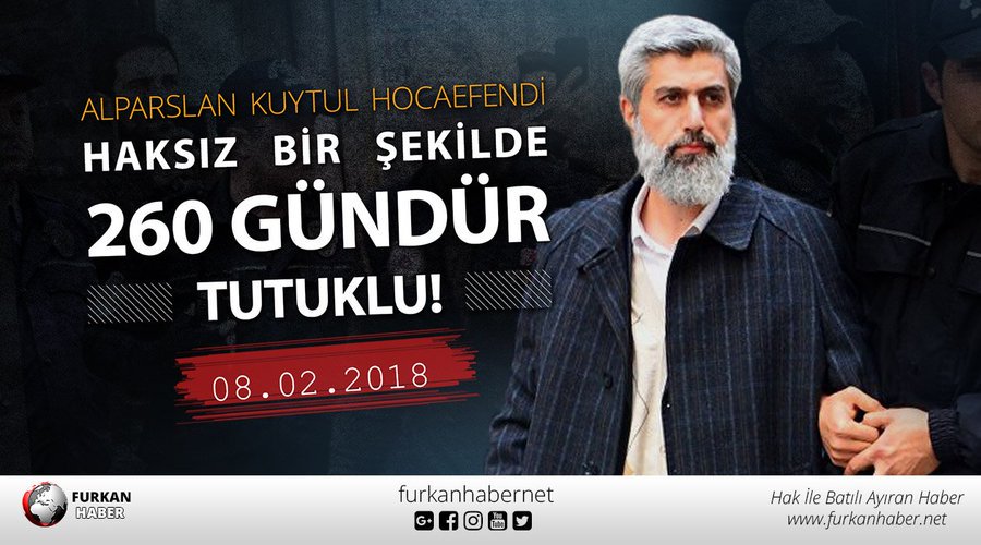 Furkanhreketi06's tweet photo. #AlparslanKuytulYeniBelgeler
Alparslan Kuytul hoca suçsuzdur serbest bırakılmalı https://t.co/bLiMgoSRvM