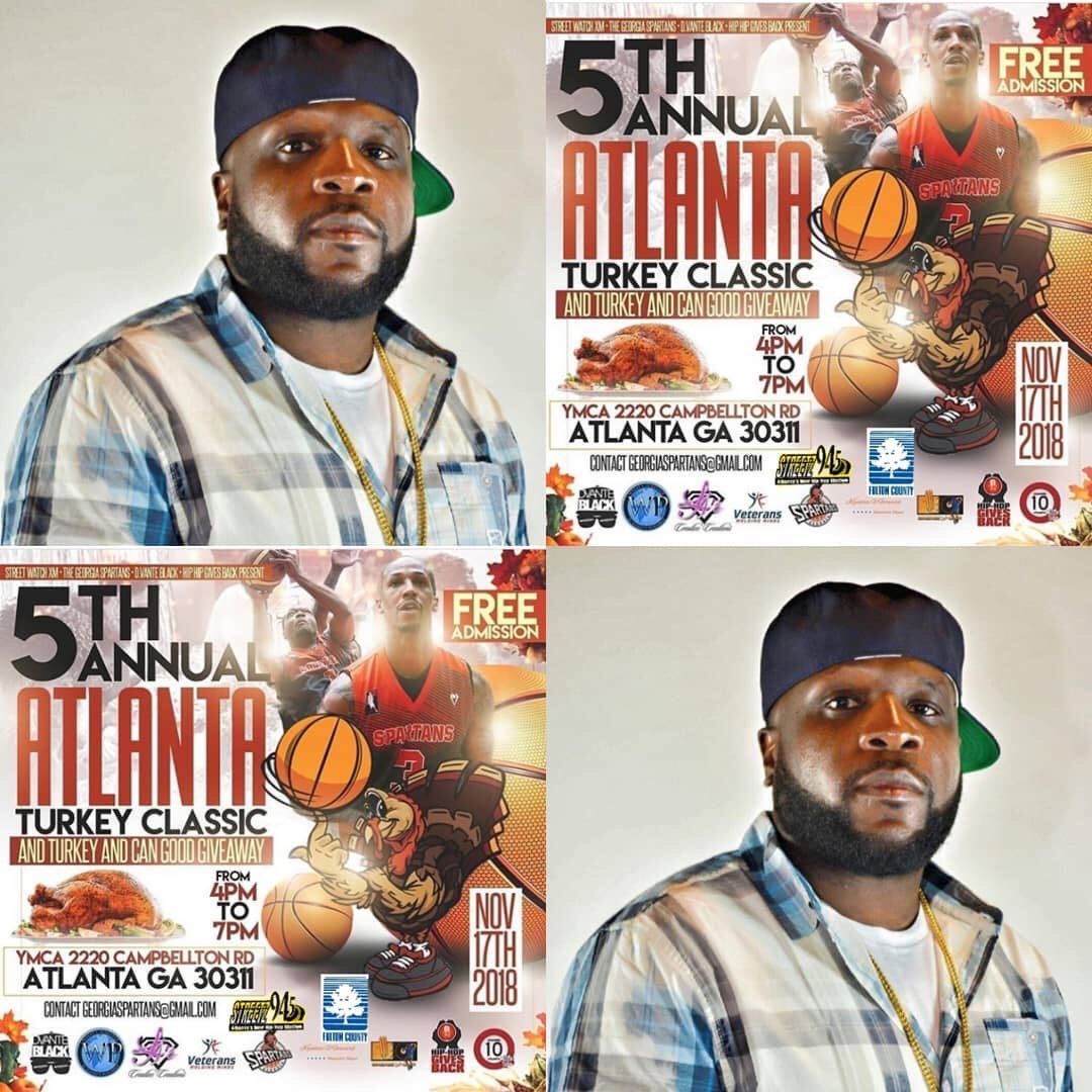 SirEdwinFreeman's tweet photo. ATLANTA! Pull up to the 5th Annual Turkey Classic Basketball Game! Going down on Sat, Nov 17th (4pm-7pm) at the YMCA (2220 Campbellton Road, Atlanta, GA 30311). Free admission. Free @TheParishNation Swag Bags! #Atlanta #TurkeyClassic #BasketballGame #ParishNation #SwagBags https://t.co/e5dqwBT8sV