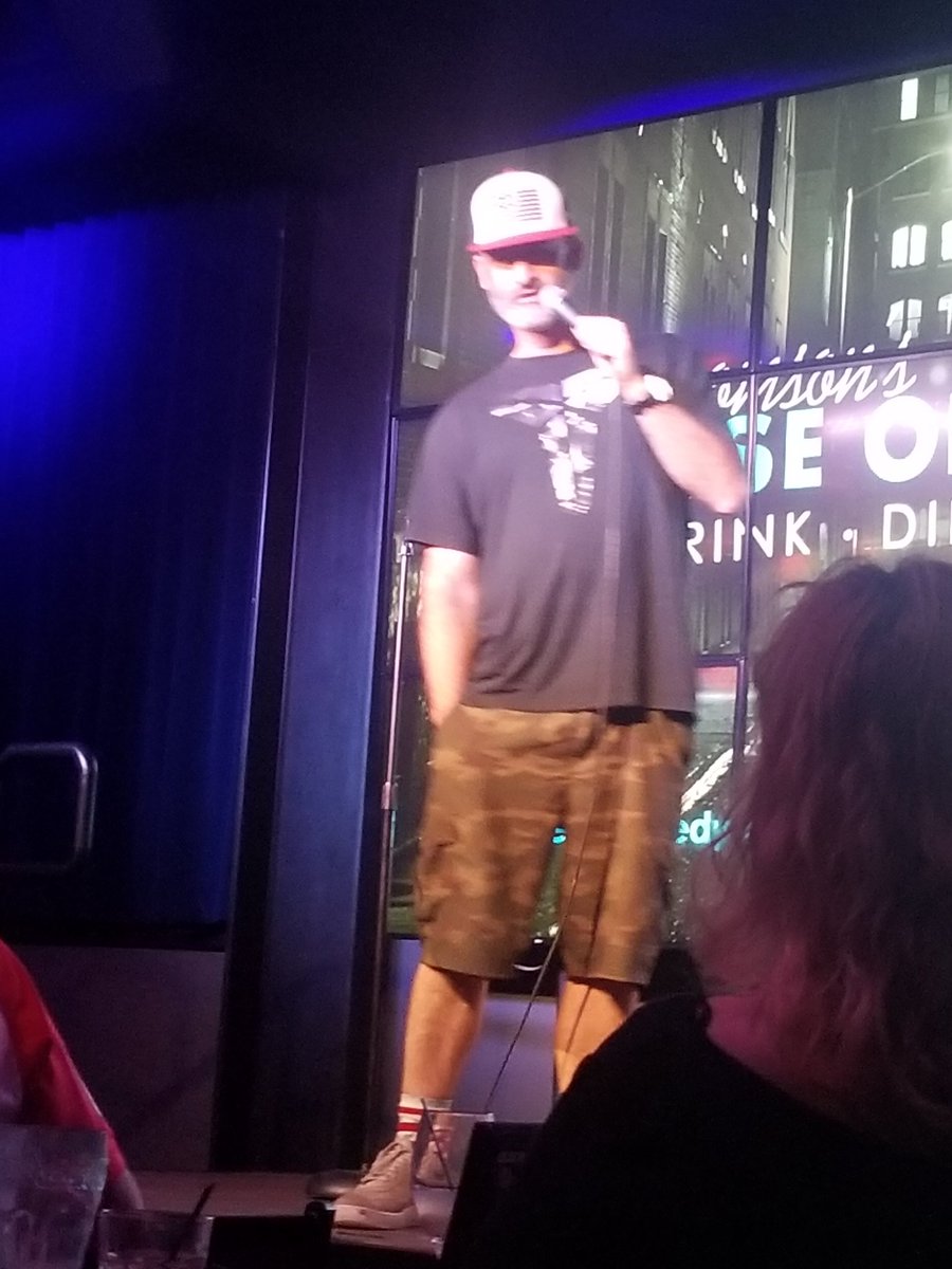 CTK49er's tweet image. @samtripoli show was a blast last night! @theteeb destroyed and the always funny @BrodyismeFriend popped in! Great show fun hang after and I'll see you bozos tonight at the @allthingscomedy festival tonight