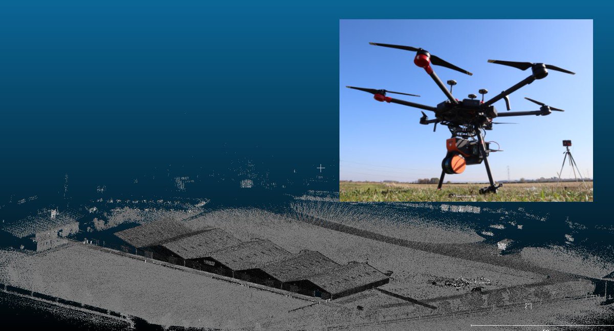 Laserscanningeu's tweet image. today we got first data set from ZEB-Horizon scanner in uav application
#uav #geoslam #zeb #scanner