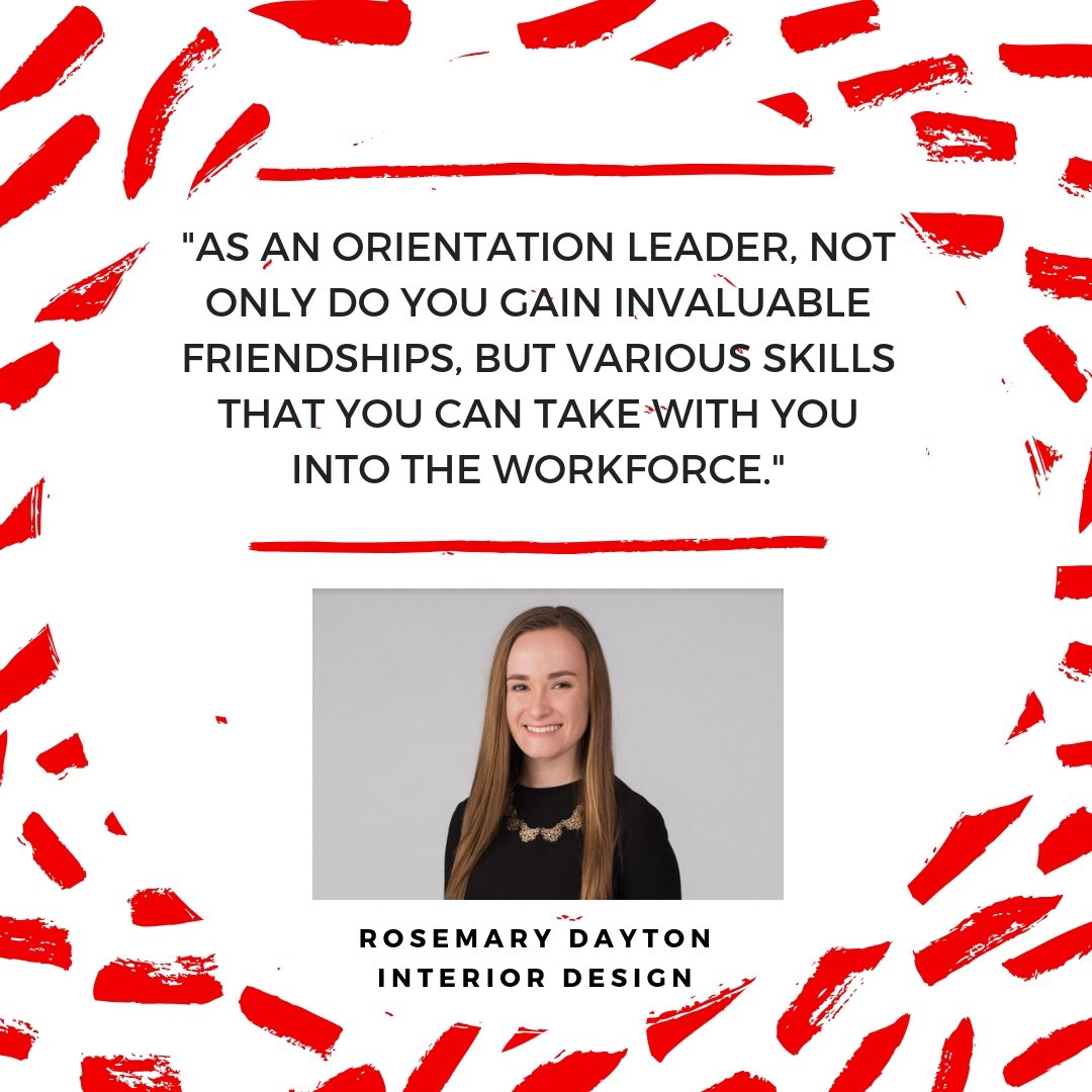UNL_NSE's tweet photo. Applications to serve as an #UNLNSE Orientation Leader close on November 6th. Prepare yourself for your future career with #TheUltimateInternship! Apply today (link in bio)! #UNL https://t.co/WbJgOvnTBG