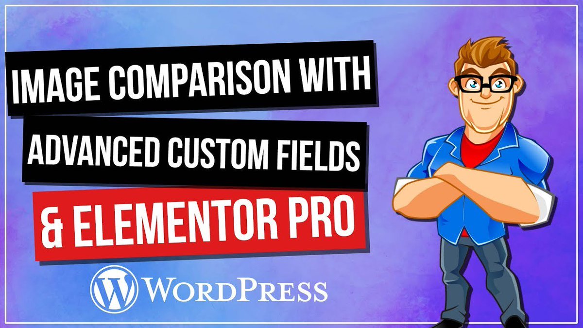 WPTutz's tweet image. Dynamic WordPress Image Comparison with ACF & Elementor Pro  goo.gl/4X2d57 #learnwordpress #visualcomposer