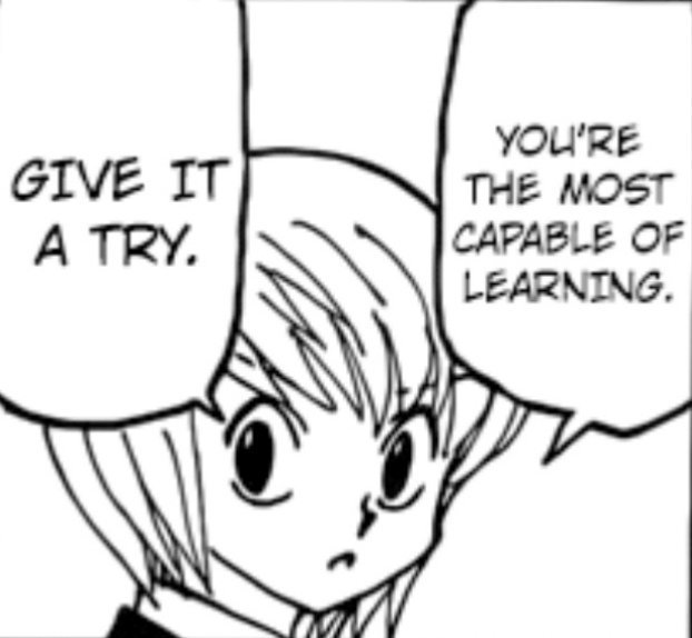 This is a motivational kurapika. look at this kurapika to feel like you're the most capable of learning! 