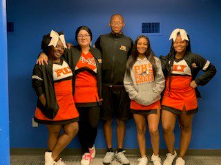 PolytechFW's tweet image. The cheerleaders were on 95.9 the Ranch this morning.  Go Poly! #PolytechHS #polycheerleaders #polyhomecoming2018