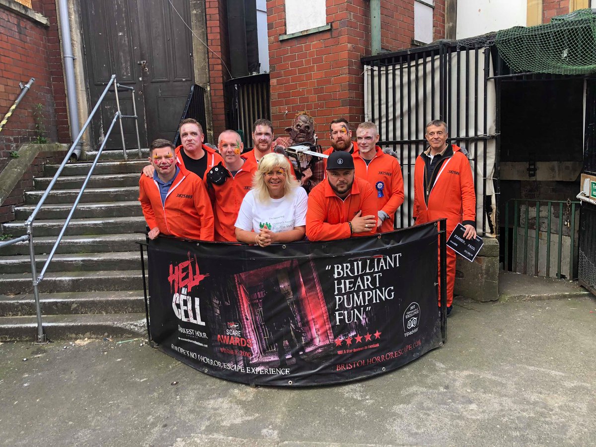 We absolutely loved hosting Children's Hospice South West yesterday for their 'Jail and Bail' event and we wish them the best of luck with their endeavours. Head on over to chsw.org.uk to get involved or donate, and make a difference today.

#CHSWBail @CHSW