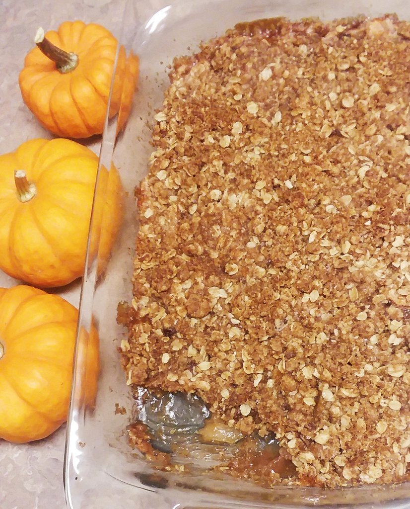 INFPRebelSoul's tweet photo. Went and picked apples from my aunt's apple tree, decided to make an apple crisp...... AND NOW IT'S ALL MINE!!! HAHAHhaa πππ
Just kidding, I'll be sharing it......
maybeπ #OctoberBaking https://t.co/xljGfPj9lU