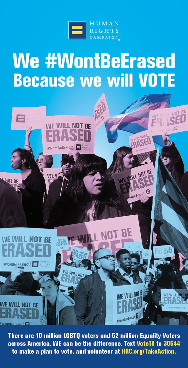 HRC publishes a full page ad in USA TODAY and other papers nationwide to turn out the vote in November.