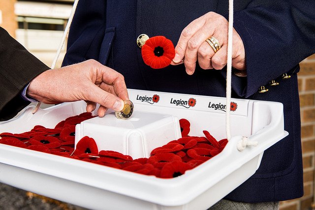 VeteransENG_CA's tweet photo. Today is the first day of the @RoyalCdnLegion's poppy campaign. Pick up your poppy and wear it proudly on your lapel to show you remember. 
https://t.co/VKnbK2wRTs https://t.co/V9LNgViHot