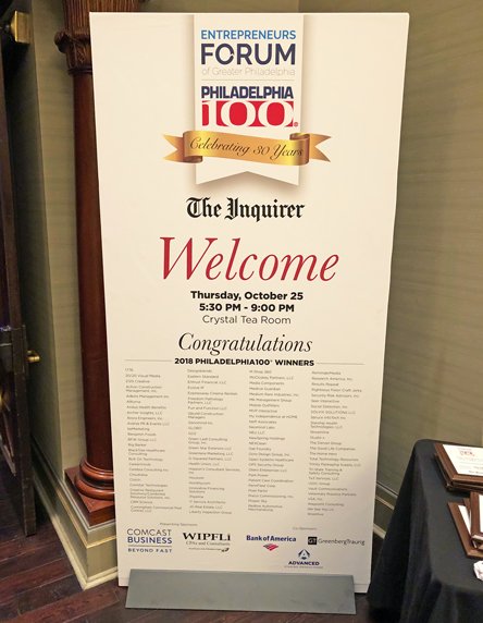 EntrustWealth's tweet photo. What an exciting evening for Entrust! The Entrepreneurs Forum honored the Philadelphia 100—the 100 fastest-growing private companies in the region and Entrust Financial was named a winner. Wow. We are thrilled. 

Contact us today! info@entrustfinancial.com https://t.co/JU5HqpqUKK