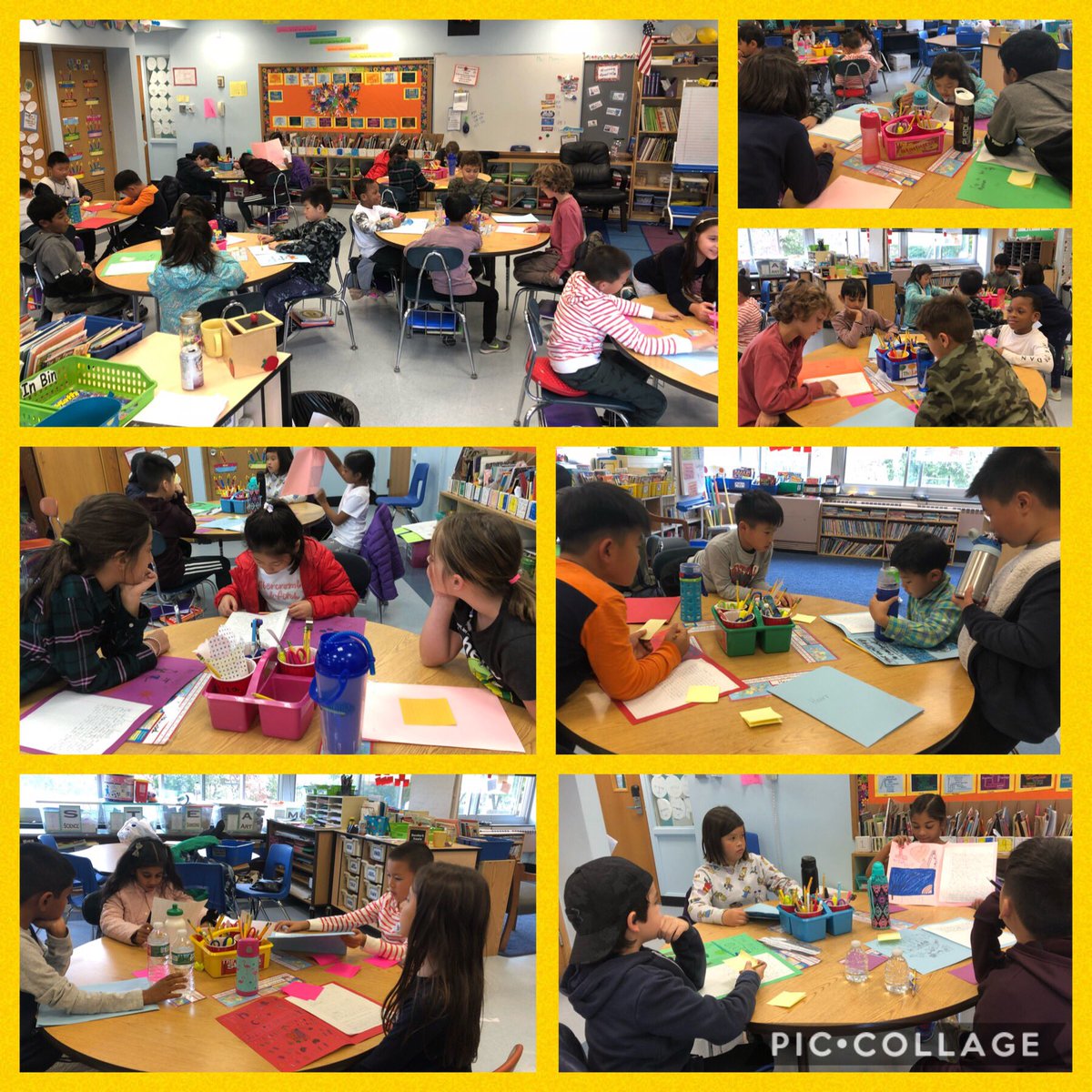 mongiovimoore's tweet photo. Celebrating our Personal Narrative writing!! #Cantiague @GinaFaust https://t.co/CugmWBmPMY