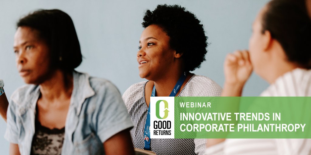 TheCSRGroupLLC's tweet photo. Don't miss this FREE collaborative webinar where we explore innovative new ways companies can create sustainable social impact through giving programs. >>  Nov 6, 2pm EST, 11 am PST https://t.co/xyUpkiklka #corporatephilanthropy #impinv #philanthropy #CSR #Sustainability https://t.co/fYJem9otJa
