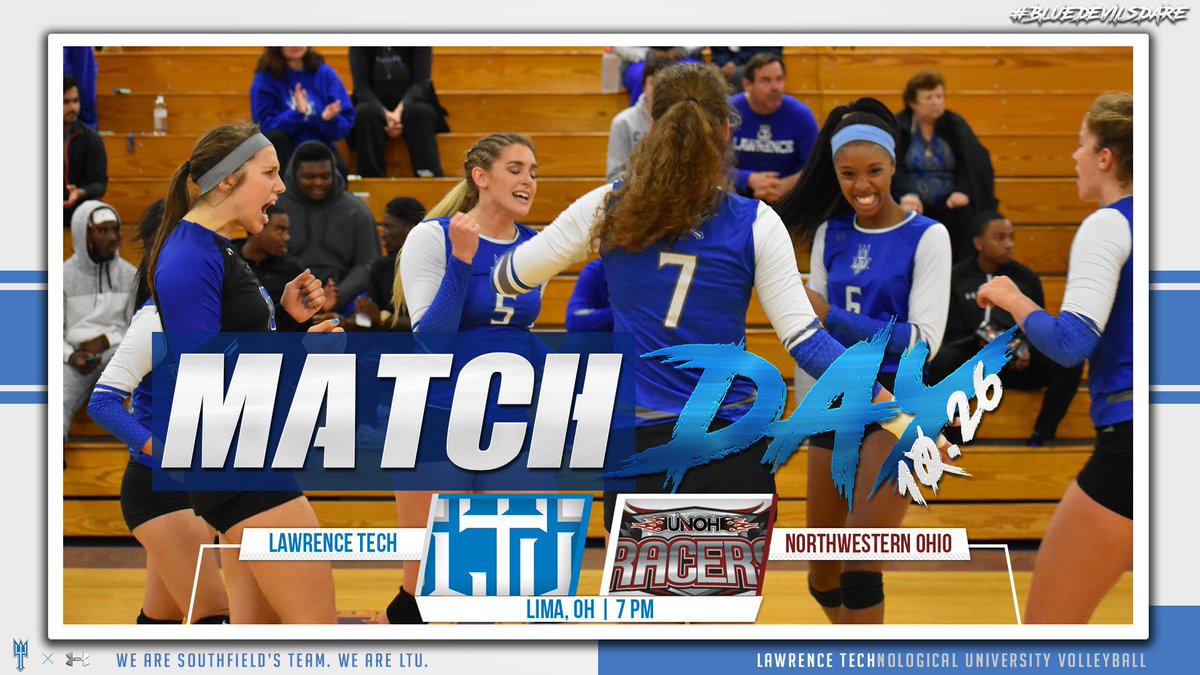 LTU_WVolleyball's tweet photo. Rise and shine! It's Gameday, and the Blue Devils travel to Lima, Ohio to take on @UNOHVolleyball! #BlueDevilsDare https://t.co/OM6IMG4xBR
