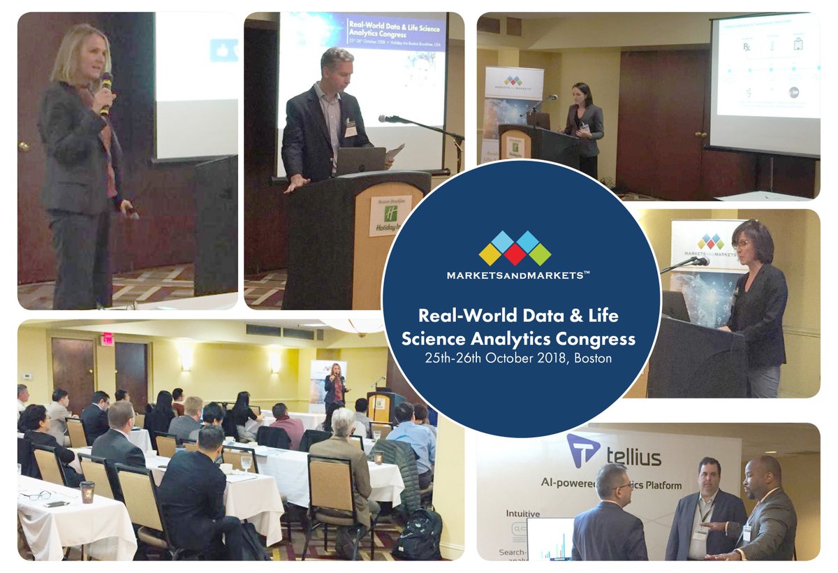 mnmconferences's tweet image. Highlights of Day 1 at the Real-World Data &amp;amp; Life Science Analytics at the Holiday Inn Boston-Brookline, USA. #RWDAnalyticsCongress

To know more about the conference - bit.ly/2z3qVpx
#DataExpansion #Machinelearning #Datasecurity