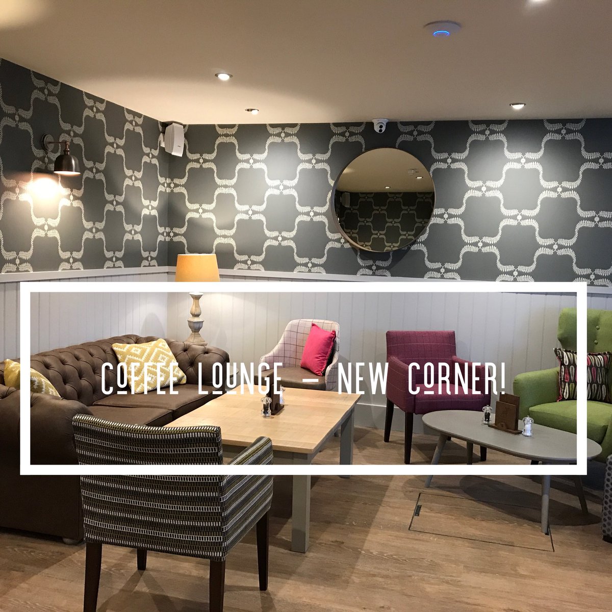 New cosy corner in our Coffee Lounge #sneakypeaks#new#cosycorner#openingsoon2018🥂