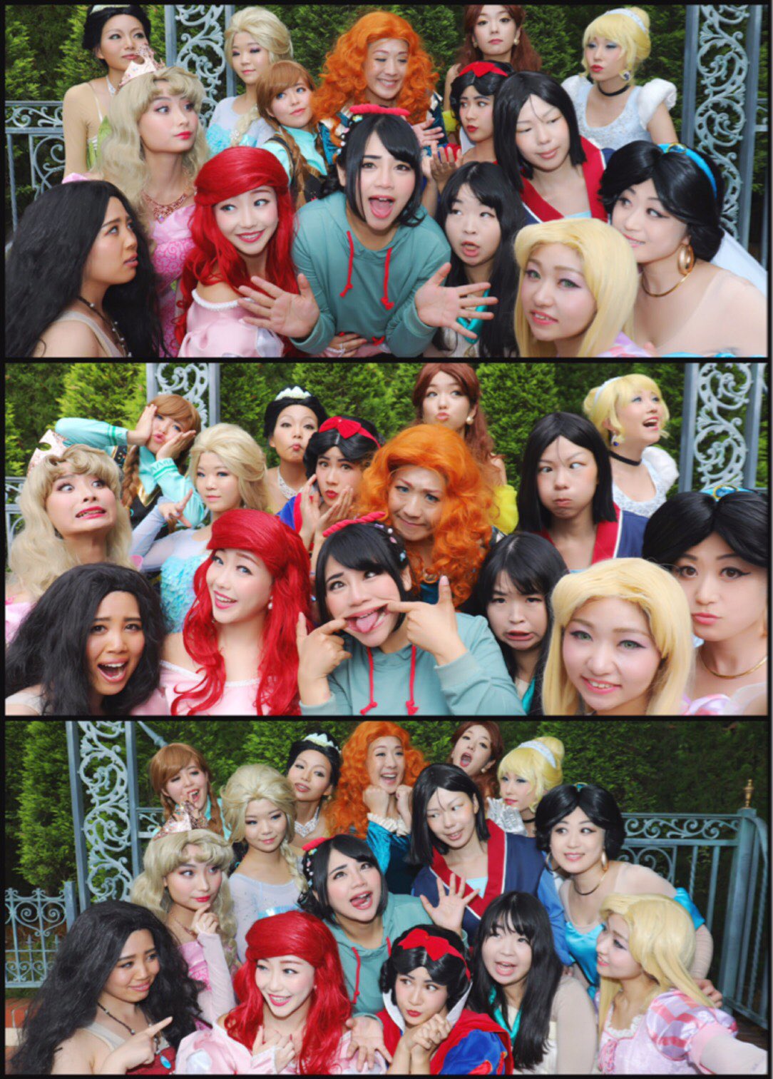 Cocochan Twitterren Sugar Rush Ralphbreakstheinternet シュガーラッシュオンライン Had So Much Fun With These Royal Friends 大勢すぎるから丸1日は一緒に過ごせなかったけど シュガーラッシュに登場するキャラのみんなで集まってきたよ