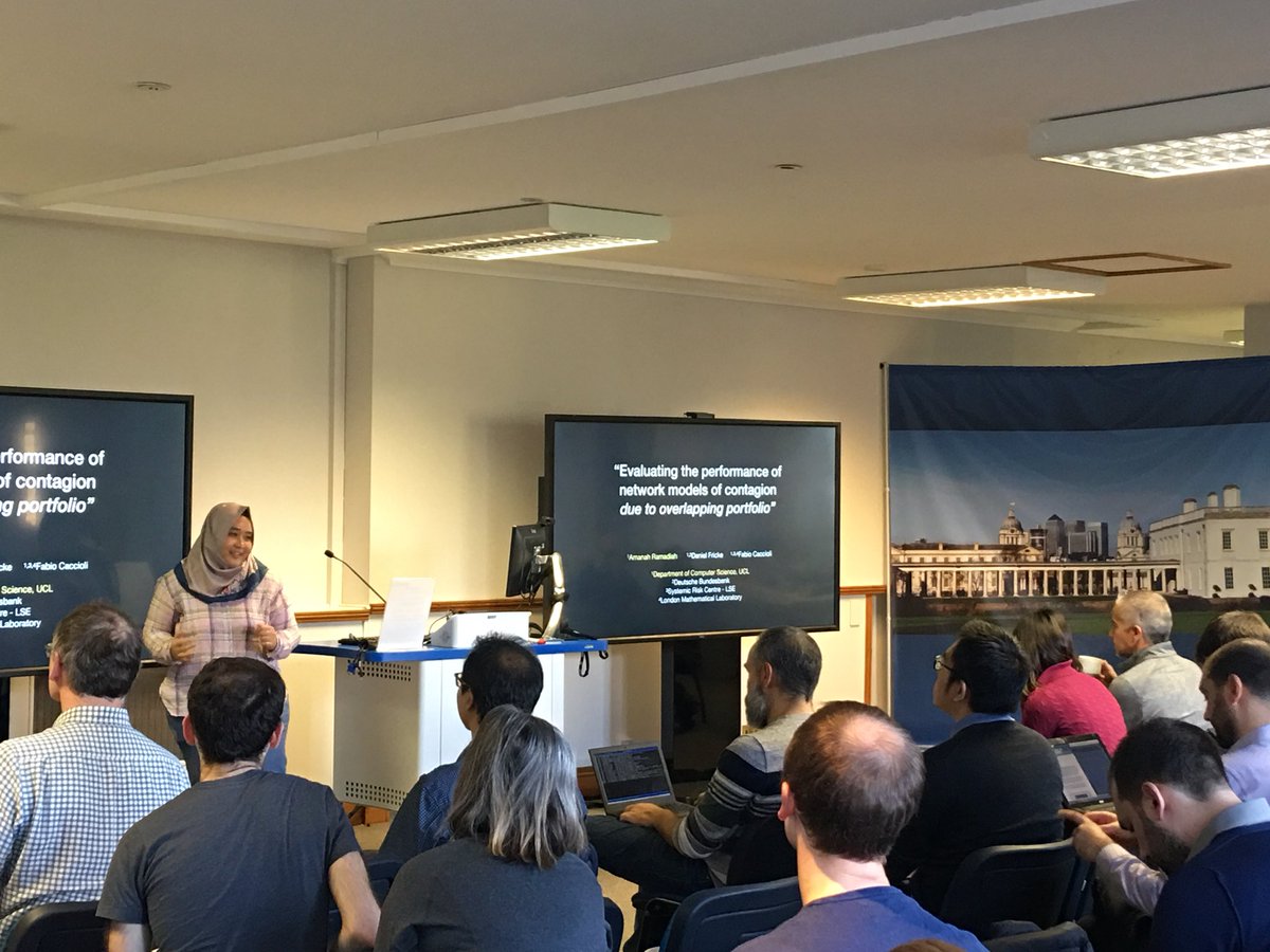 UCLFinComp (@uclfincomp) on Twitter photo “Where were you 10 years ago?” <a href="/amanahramadiah/">Amanah Ramadiah</a> presenting her PhD project on #systemicrisk #portfolio #financialcontagion <a href="/UniofGreenwich/">Uni of Greenwich</a> #uknetsci <a href="/net_science/">NetScience</a> <a href="/uclfincomp/">UCLFinComp</a> “Where were you 10 years ago?” <a href="/amanahramadiah/">Amanah Ramadiah</a> presenting her PhD project on #systemicrisk #portfolio #financialcontagion <a href="/UniofGreenwich/">Uni of Greenwich</a> #uknetsci <a href="/net_science/">NetScience</a> <a href="/uclfincomp/">UCLFinComp</a>