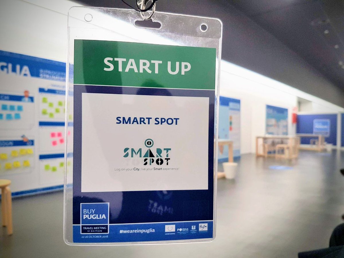 SmartSpotItaly's tweet image. Smart Spot @ #BuyPuglia2018  #PINPuglia #PINgiovani #Turism #SmartCity