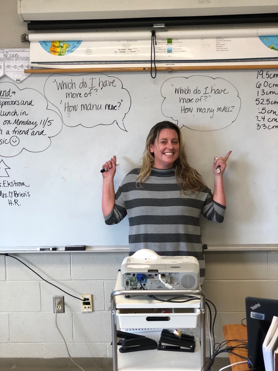 UPSMcCloskey's tweet photo. Learning about integers in Ms. Ekstromโs class this morning!
โฆ@mrskaraekstromโฉ
#Mathtoday
#Mathisfun
#Talkingbubbles https://t.co/2iHwcQvqx1