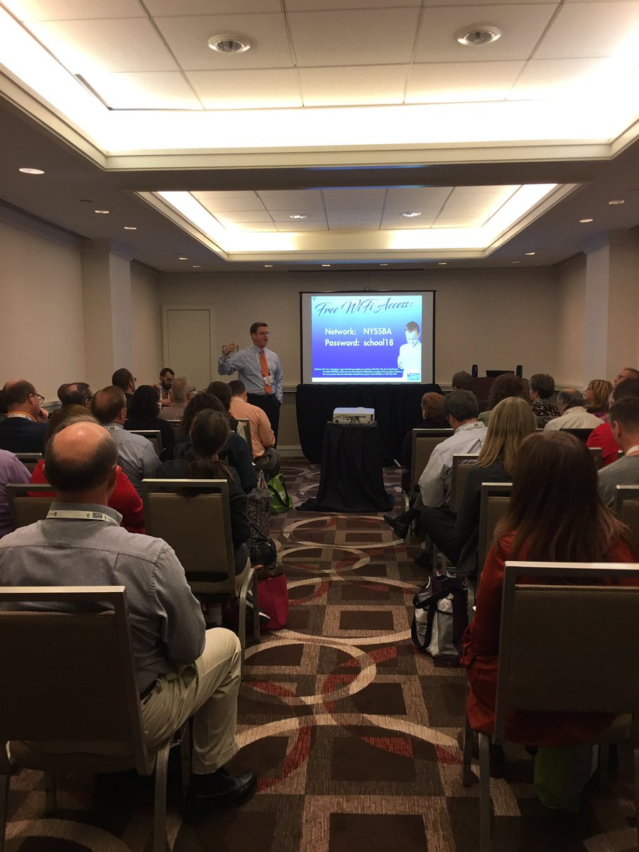 Dr. Patrick Whipple presenting to a packed room at NYSSBA on “Using Data to Tell Our Story”! <a href="/DonlonYates/">Julie Donlon-Yates</a> <a href="/PatrickWhipple/">Patrick Whipple, PhD</a> <a href="/SarahCal2012/">Sarah Callahan</a> #GVEPride