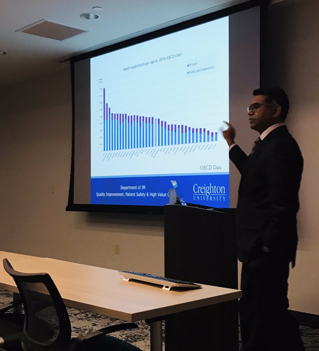 Creighton_IMQI's tweet photo. Our #HighValueCare curriculum for Internal Medicine residents is officially underway ! @AndukuriGiri @AravJhandMD @IMCreighton https://t.co/0qgaDHAedB
