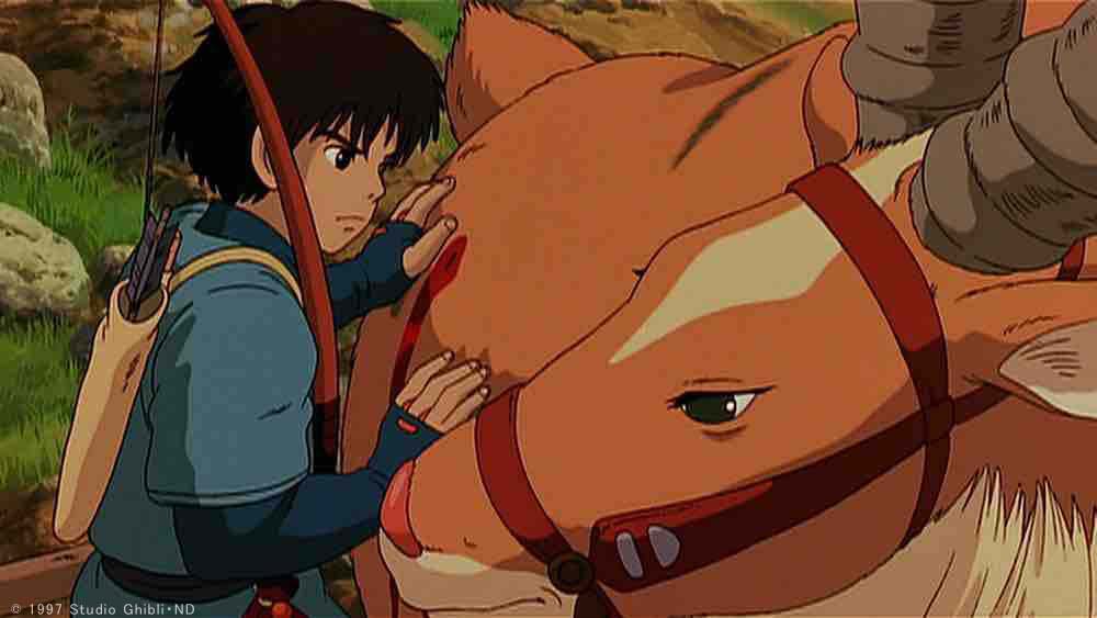 アンク 金曜ロードショー公式 アシタカを慕う姿が健気なヤックル パンフレットでは 絶滅したアカシシと呼ばれる オオカモシカ と説明されています 続く T Co W5kfzgthjh Twitter