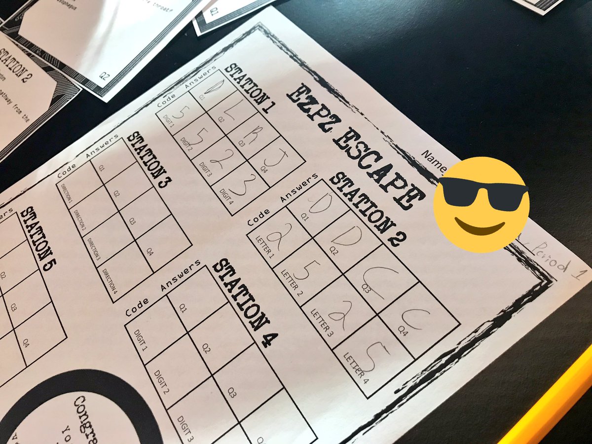 ScottyLion12's tweet photo. Learners demonstrating their knowledge and thinking on the digestive body systems thru an escape room! #ntn #mntms #NewTechNetwork #pbl #activelearning #science @newtechnetwork @thompson_teach @chris_d_smith https://t.co/oFc26e1y6g