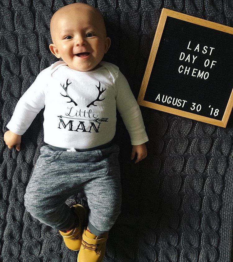 BuckheadView's tweet image. This is what @CUREchildcancer works for year-round. Ryan was diagnosed with liver cancer at one month. He just finished six rounds of chemo, liver and tumor surgery, and finally got his port taken out. See how you can help in this important mission at curechildhoodcancer.org.