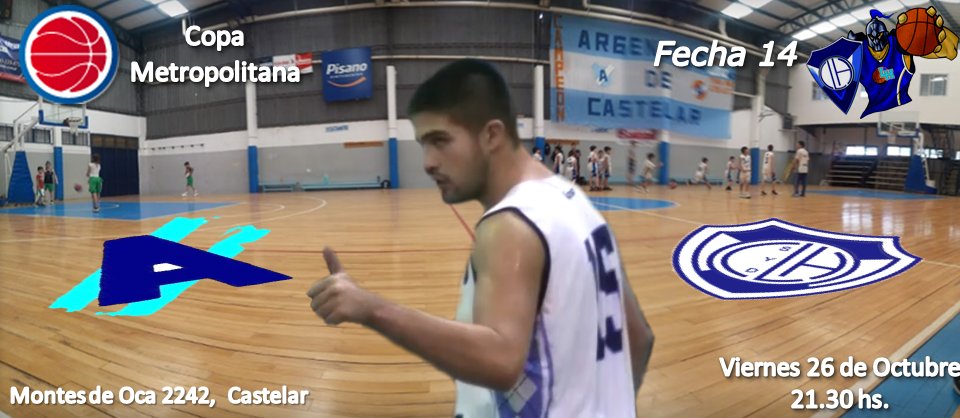 #CopaMetropolitana
<a href="/LasHerasBasket/">Las Heras Basket</a> tiene todo listo para pisar el Madison de <a href="/Pasion_Castelar/">Argentino d Castelar</a> , última fecha <a href="/FEBAMBAok/">FEBAMBA</a>