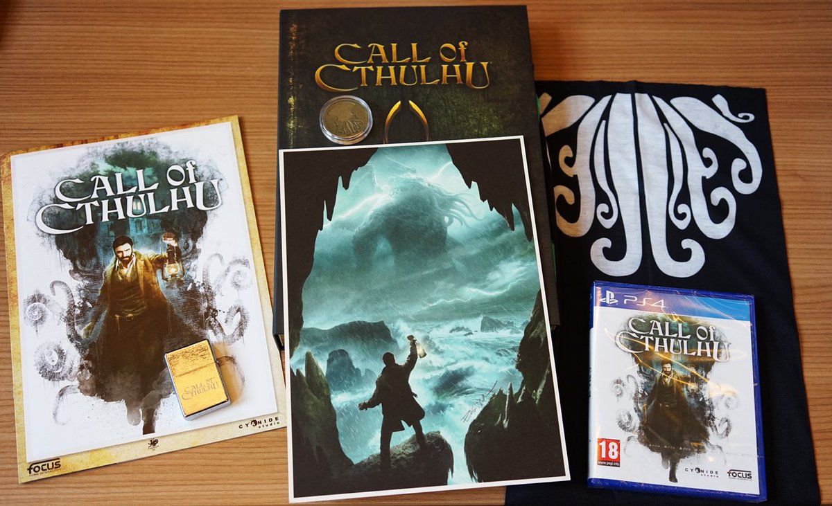 CoC_thegame's tweet image. To celebrate the upcoming release of Call of Cthulhu, we’re giving away a Call of Cthulhu press kit!
 
All you need to is retweet and follow this account to have a chance at winning!

We'll announce the winners on October 30th!