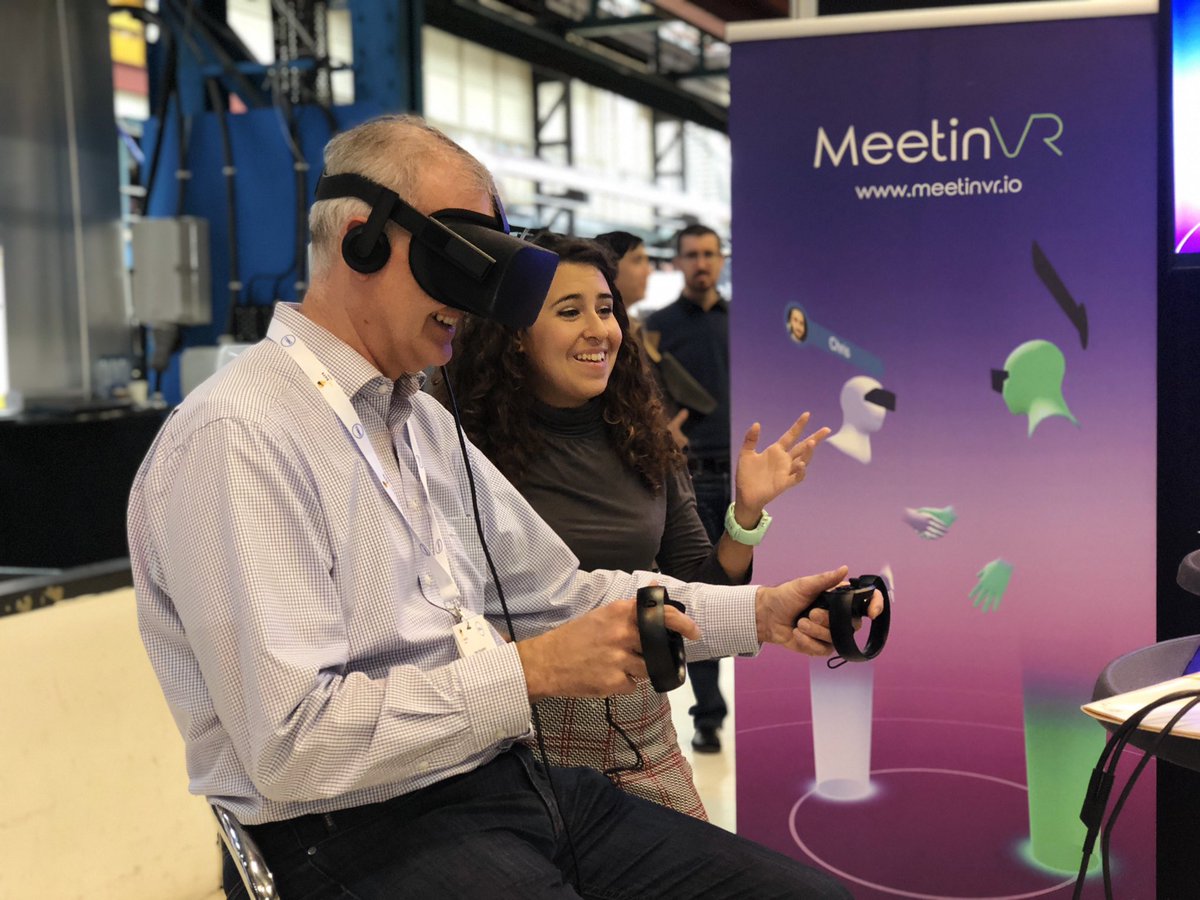 MeetinVR's tweet photo. Itโs been an amazing experience to meet so many curious minds and inspiring people at #VRDays2018
See you next year! ๐พ https://t.co/kLxFnioIAI
