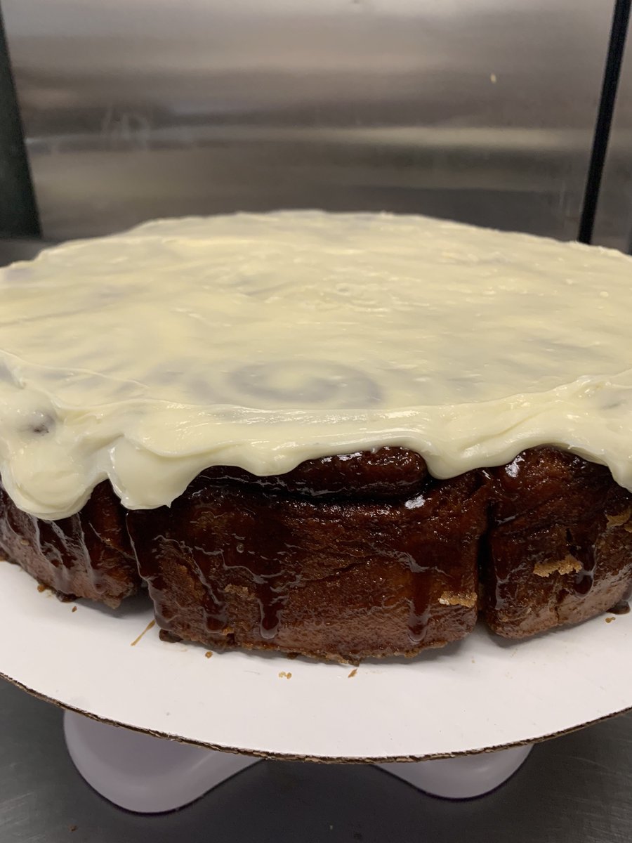 In need of a sweet treat for a special occasion? We are here to help. Give us a call to see what we can do for you! #cinnamonbuncake