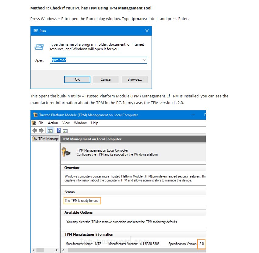 CAStenman's tweet image. 4 Ways to Find out if Your Windows PC Has a TPM Chip  bit.ly/2OTDP0T  #Windows10 #TrustedPlatformModule #HowTo