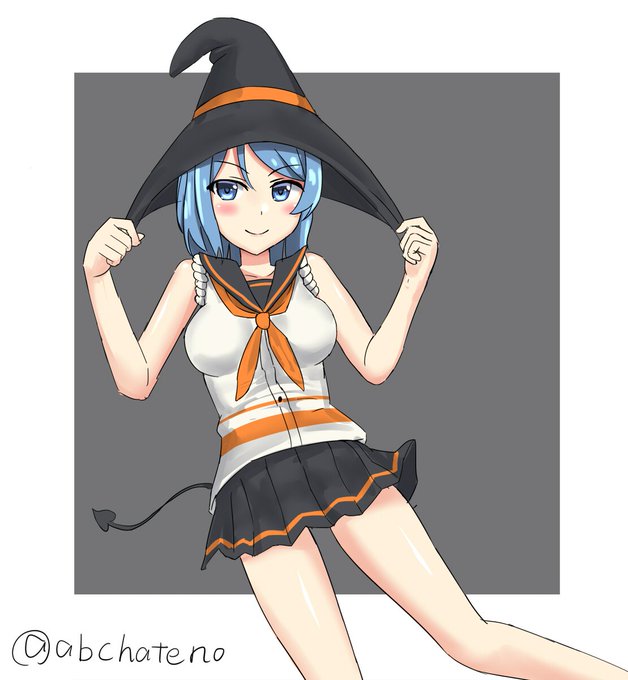 #艦これ版深夜の真剣お絵描き60分一本勝負
 #艦これ版真剣お絵描き60分一本勝負_20181026 
浦風 