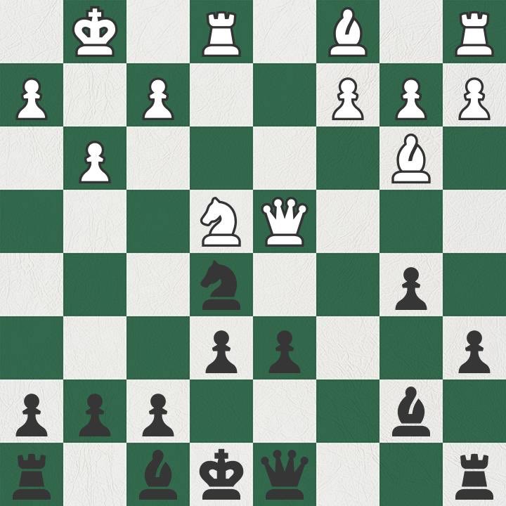 TheDustinWilkes's tweet photo. Dovydas10 vs DWilkes https://t.co/Er9yb9u4th via @chesscom 
I originally missed this fork, but my opponent did too.  Got him on my next move though.  Resigned after.  
😁😁Heres to improving daily😳😳
#chess #chessgame #chesscommunity #chesspunks @FlyRts https://t.co/eR3OmEZxqC