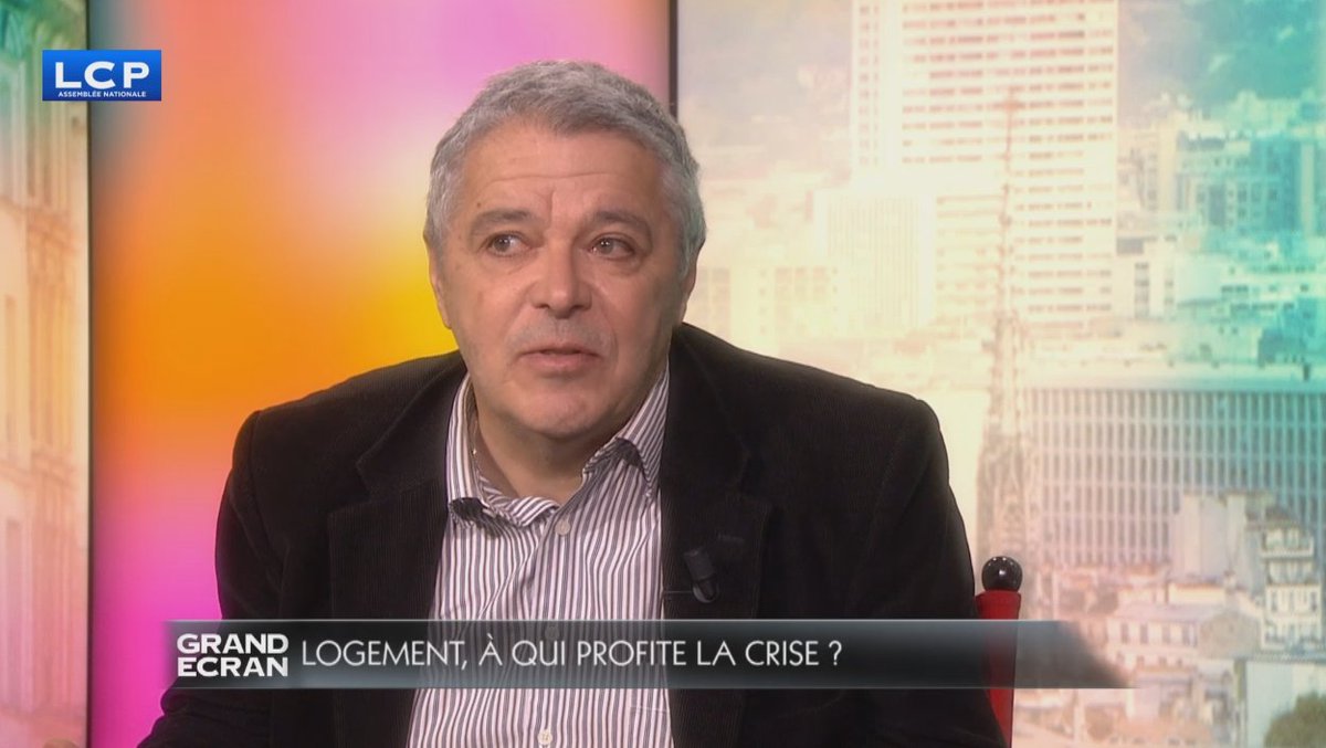 LCP's tweet photo. "Le logement social est un fondement de notre modèle français. C’est un modèle généraliste, qui peut concerner 61% des Français et c'est un modèle de mixité sociale", défend Yankel Fijalkow. #GdEcran https://t.co/71HBxa05d6