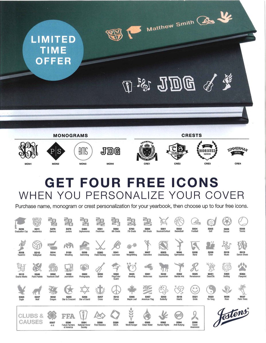 Countdown..... only 13 hours left to get your Yearbook at the discounted price of $85! The lowest price of the year! Order now at JostensYearbooks.com