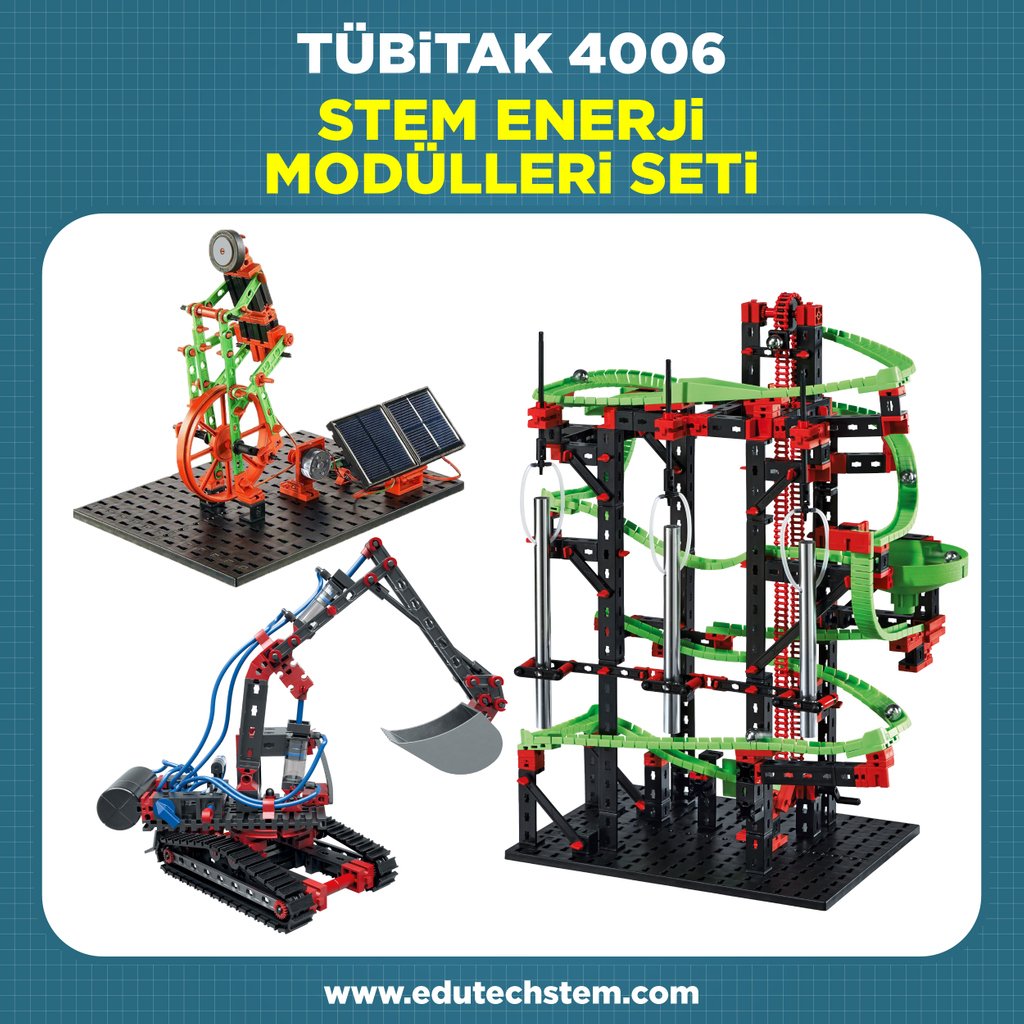 edutechstem's tweet photo. Tübitak 4006 projeleri için özel olarak geliştirdiğimiz bu set ile yenilebilir enerji kaynaklarını, pnömatik sistemleri ve dinamik ve kuvvet sistemlerini bir arada işlenebilir hale getirdik.

https://t.co/18U8wjG37Y

#stem #stemeducation #stemeğitimi #mühendislik #okul #egitim https://t.co/Clw1F84OJT