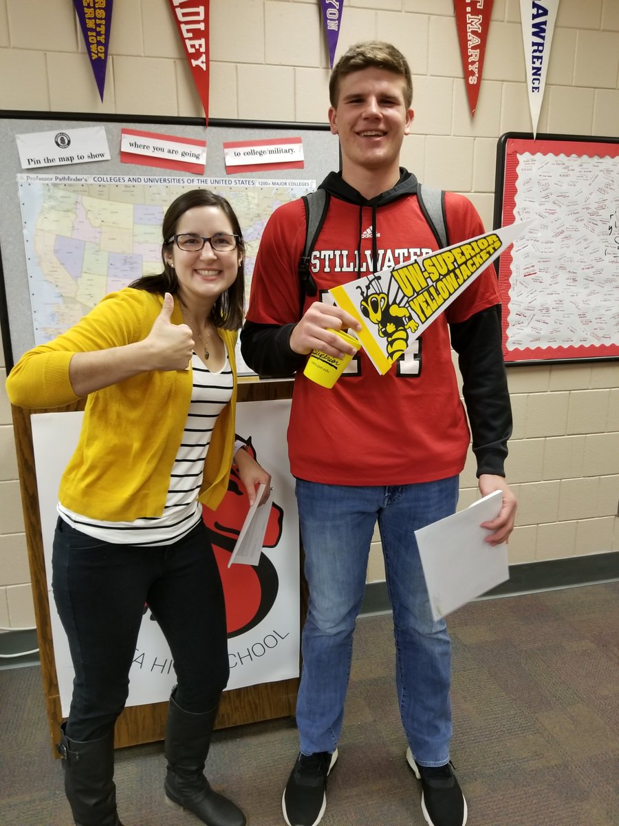 PonyCCC's tweet photo. Instant Decision Day with @uwsuperior Congratulations @trentonattwood4 and Matt Thompson! https://t.co/RVVhiUN7fy