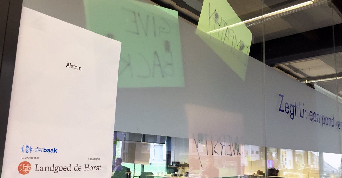 This week we trained the 'Global Leadership Development' program for Alstom, an international company in the transport sector. A whole week leaders from different countries at our location in Driebergen!