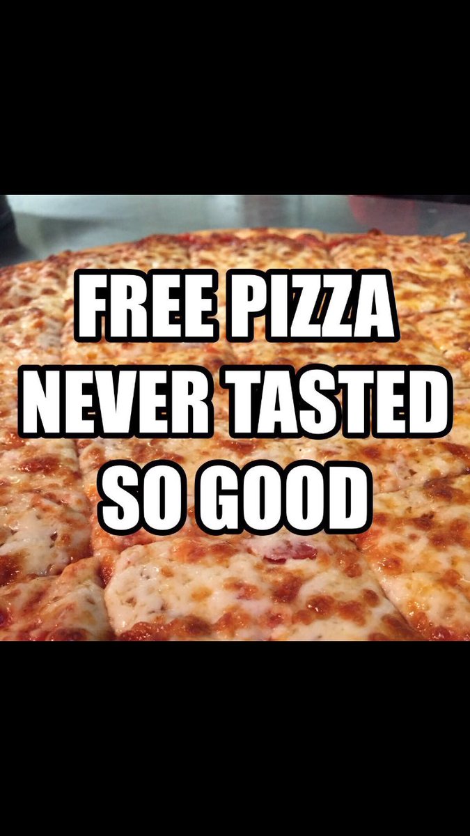 MurrayMrB's tweet photo. Start your weekend off right by retweeting to win a free large one topping from Mister B's! 
🍕 #FreePizzaFriday 🍕Must follow to win. https://t.co/Rt0k6KCuOQ