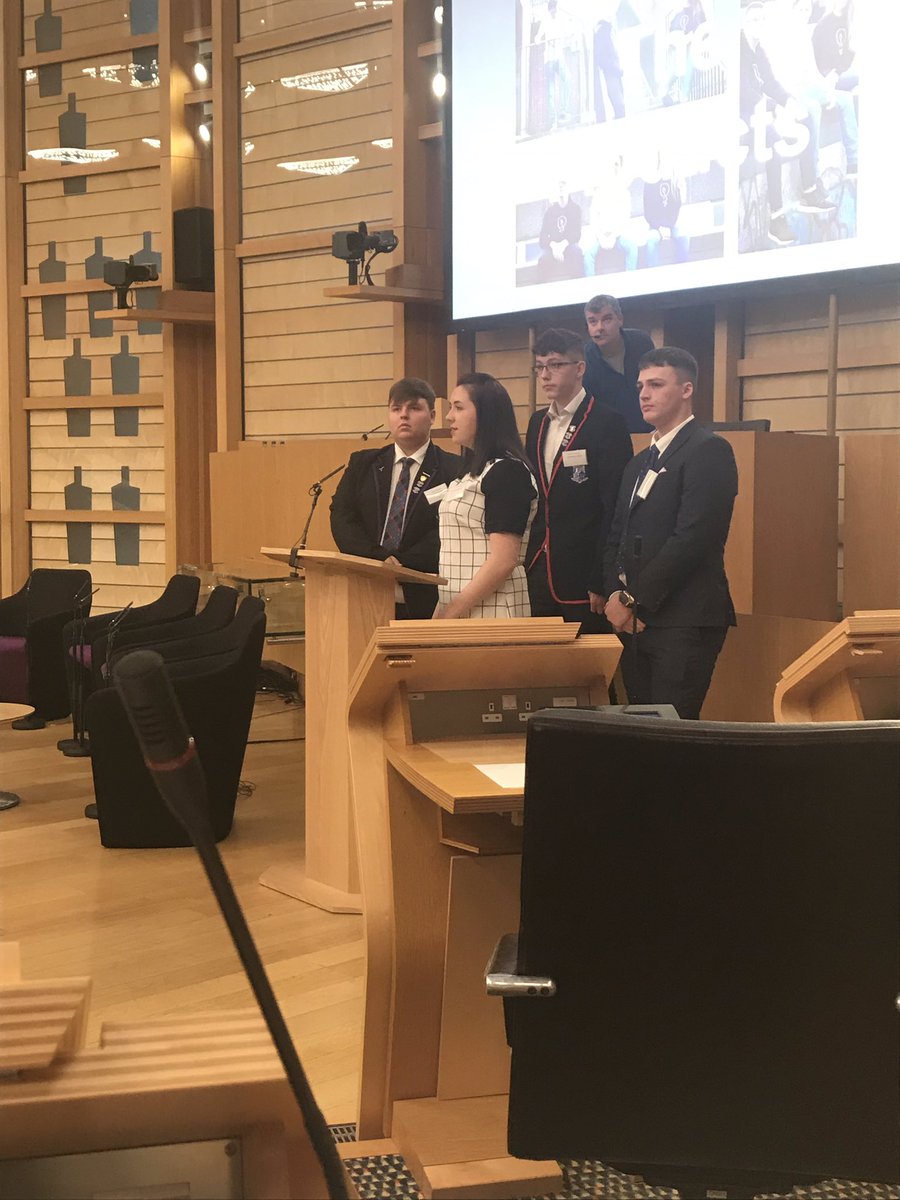 northfieldaca's tweet photo. Our Young Enterprise team Lite had a fantastic time at #BIPC2018. Thank you so much for inviting our pupils to present to the First Minister and the Chamber to showcase their inspiring story. #aspiretobeoutstanding #enterpriseforall @YE_Scotland https://t.co/xNgbQclVFD