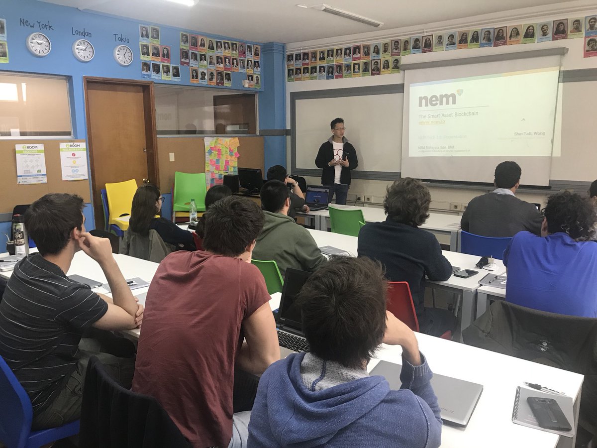 ivarese's tweet image. Blockchain NEM training in Montevideo University! #NEMTrainingWeek @UnivMontevideo #BlockchainAccelerator #BlockchainEnUruguay @NemEspanol @NEMofficial