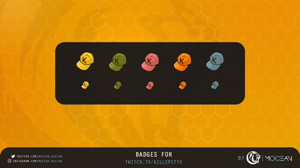 Mocean_Design's tweet photo. Uff direkt der nächste Post, was ist da los? 😛

▪️Twitch Badges für @Kn3chtT 

__
Falls Dir gefällt was du siehst und Du auch Interesse an einem ▪️Logo ▪️Layout / Design oder ▪️Emotes hast, schreib mir einfach eine PM oder eine Mail. ✌️

#twitch #badgets #design #mocean https://t.co/qA2uUEoylC
