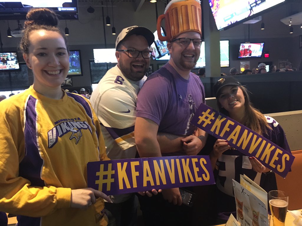 cjpetersen14's tweet photo. #kfanvikes football feasting! https://t.co/u2ccj3cqzy