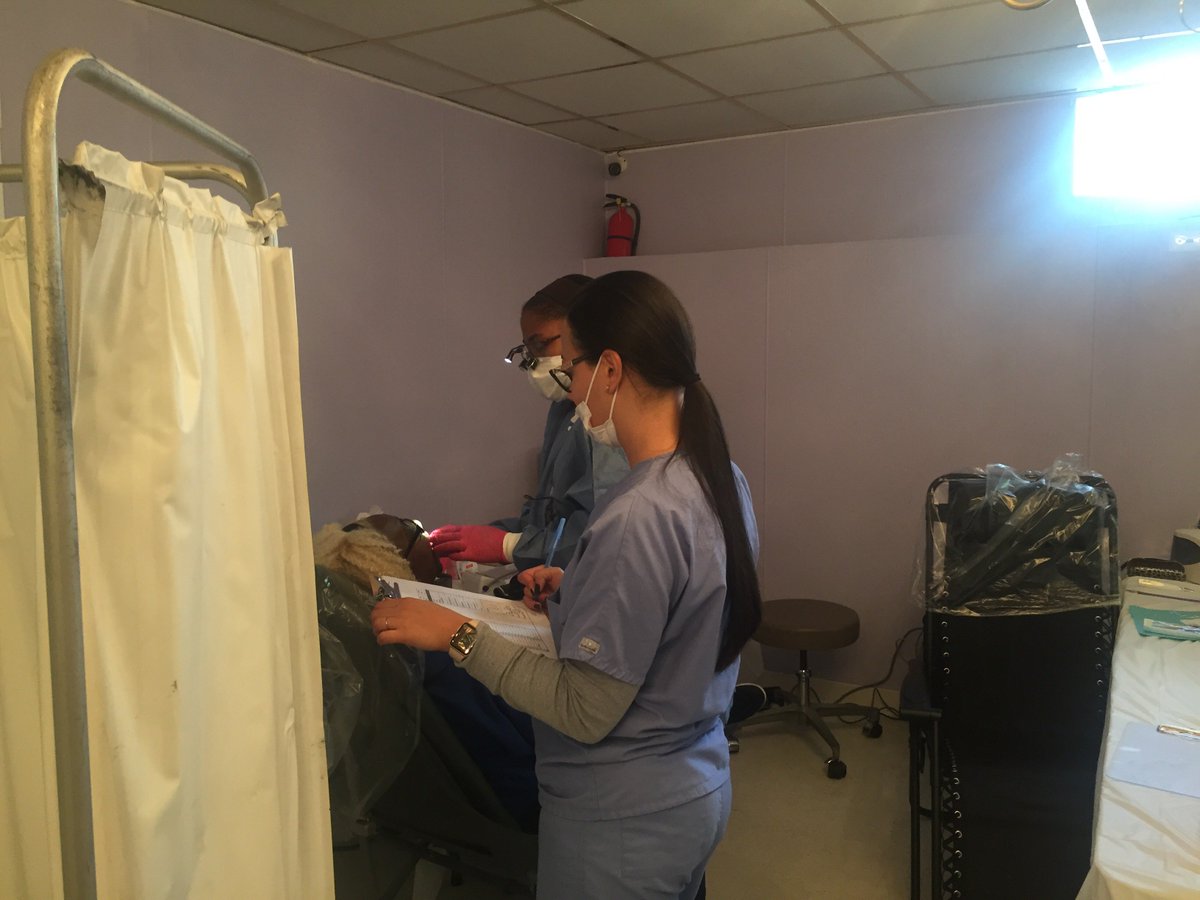 CCCDetroit's tweet photo. In case you missed it, our School Based Dental team was at East Grand Boulevard Church taking our care beyond the walls of our clinics and into our community! #sbdt #community #detroit https://t.co/SP6w4nhAef