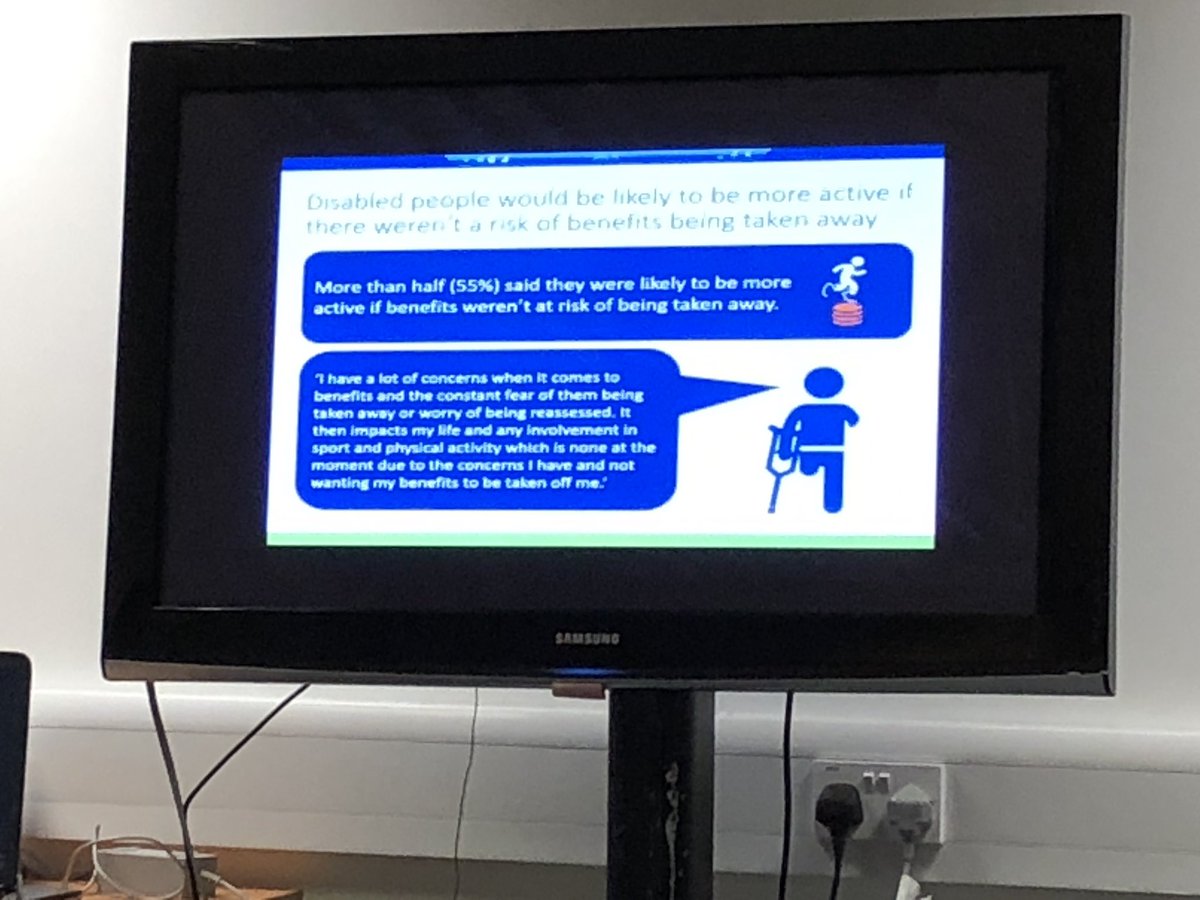 BenAndrewsINC's tweet photo. Good to learn more about the #ActivityTrap this afternoon with @tommydoubleyoo.
DWP are making minor savings in comparison to the wider economic impact an active lifestyle offers. False economy!
Read the full report here - https://t.co/jyDuMVTj7d https://t.co/p4llRsHrPr