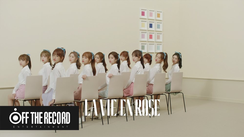 official_IZONE on Twitter "IZ*ONE (아이즈원) '라비앙로즈 (La Vie en Rose